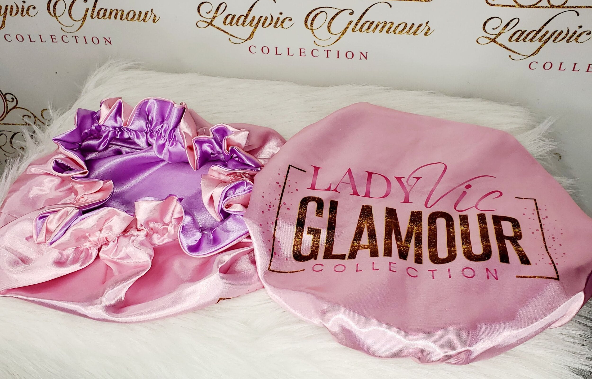 SATIN EDGE WRAP – LadyVic Glamour Collection